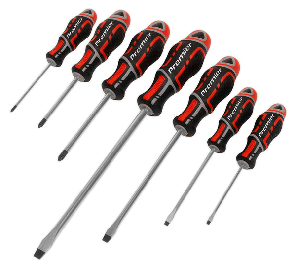 Sealey AK4325HV 7PC Gripmax Screwdriver Set Hi-Vis