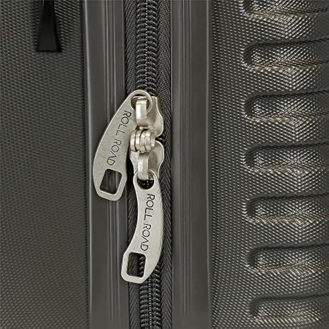 Roll Road India Adaptable Beauty Case Grey 29x21x15 cms ABS