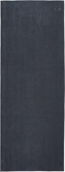 Manduka Unisex Equa Yoga Towel Mat, Thunder, Standard