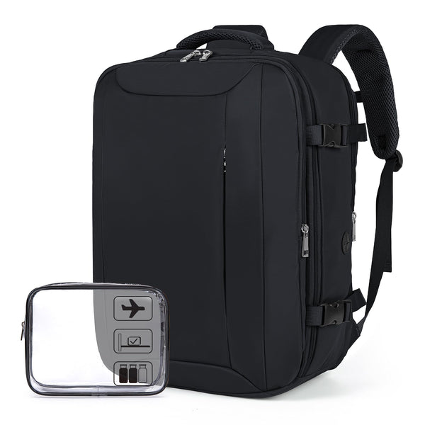 for Easyjet Cabin Bag 45x36x20, Travel Backpack with TSA Approved Clear Bag, Carry-ons Cabin Backpack for Travelling Underseat Cabin Bag Laptop Backpacks Luggage Set