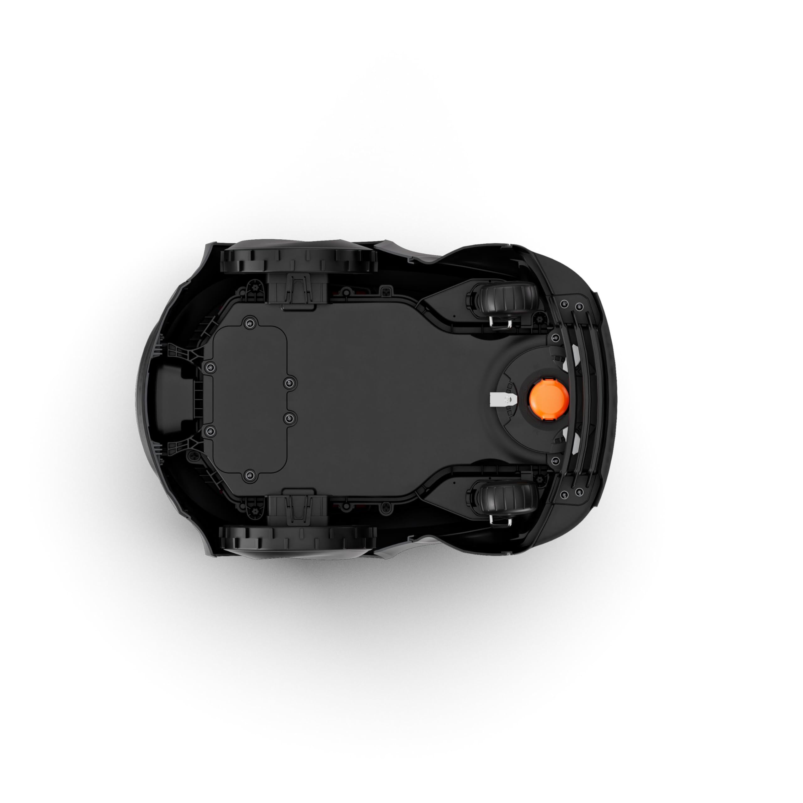 Flymo EasiLife 250 GO Robotic Lawn Mower - Cuts Up to 250 sq m, Ultra Quiet Mowing, Manicured Lawn, Bluetooth Application Control, Safety Sensors, Hose Washable, Lifestyle Functions, Orange and Grey