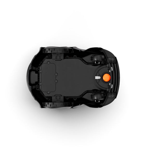 Flymo EasiLife 250 GO Robotic Lawn Mower - Cuts Up to 250 sq m, Ultra Quiet Mowing, Manicured Lawn, Bluetooth Application Control, Safety Sensors, Hose Washable, Lifestyle Functions, Orange and Grey