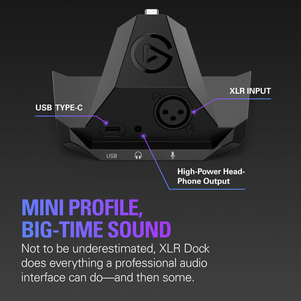 Elgato Stream Deck + XLR - Audio Mixer & Controller, Rear XLR-to-USB Mic Interface, Compatible with any XLR Mic for Podcasting, Streaming, Content Creators, dials and LCD keys, PC/Mac