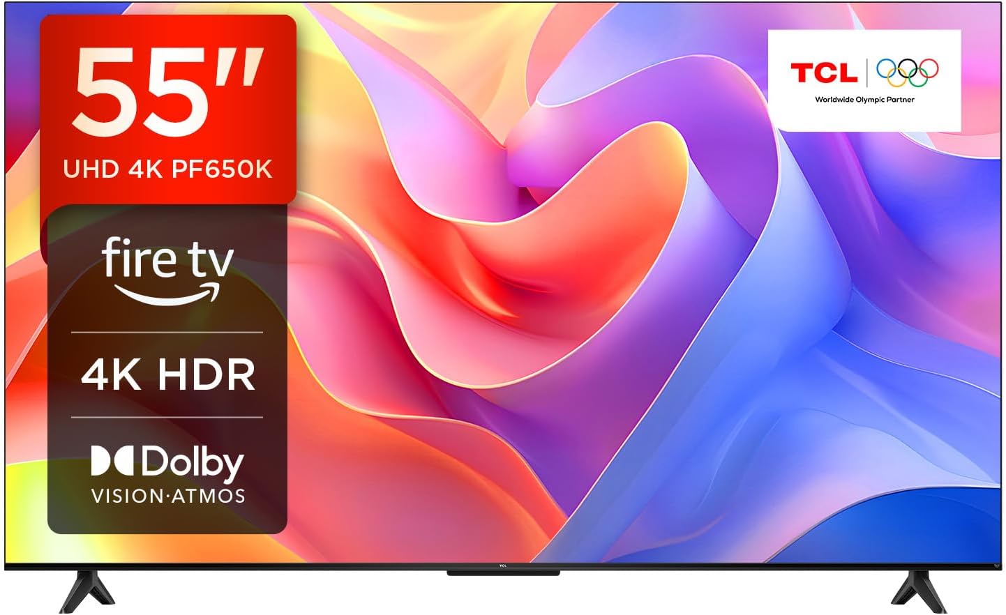 TCL 32 Inch Full HD Smart QLED Direct LED 32SF560-UK with Fire TV, Voice Remote with Alexa