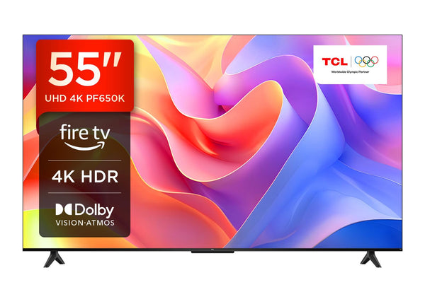 TCL 32SF540K 32-inch FHD Smart Television - HDR & HLG-Dolby Audio-DTS Virtual X/DTS-HD-Metal Bezel-less-Dual-band Wifi 5-with Fire OS 7 system