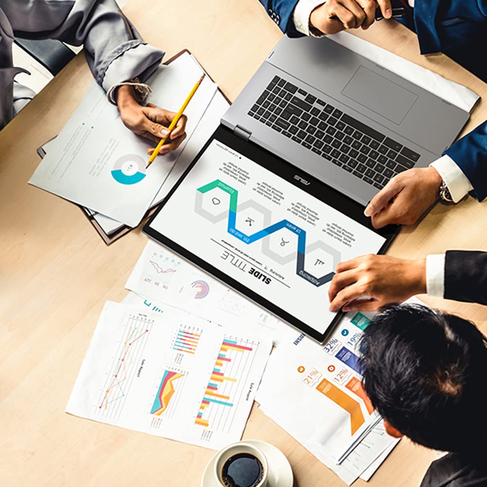 ASUS Chromebook 14 CX1400CKA Full HD Chromebook (Intel Celeron N4500, 4GB RAM, 64GB eMMC, Google Chrome OS)