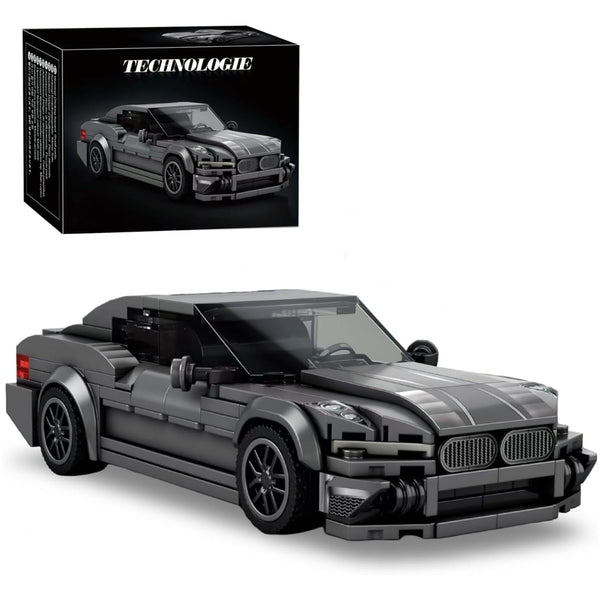 Ebortsin Sports Car Building Set for M760Li, Racing Car Model Building Blocks, 398 PCS Collectible Iconic Sports Vehicle Construction Kit, Gifts for Kids & Sportscar Enthusiasts