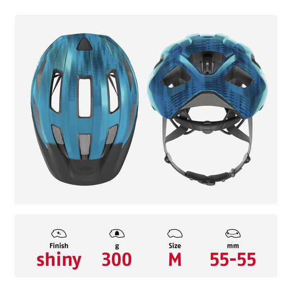 ABUS Macator Racing Bike Helmet - Sporty Bicycle Helmet for Beginners - for Women and Men