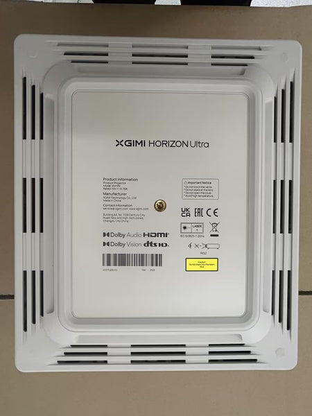 XGIMI HORIZON Ultra 4K Laser Dolby Vision Smart Home Theater Projector, ISA 3.0, 2300 ISO Lumens, Android TV 11.0, 2 * 12w Harman Kardon Speakers, Optical Zoom with WiFi and Bluetooth