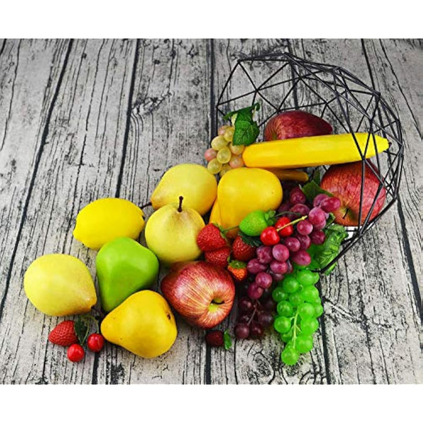 JEDFORE 6Pcs Fake Banana Simulation Artificial Lifelike Fake Fruit for Christmas Festival Home House Kitchen Wedding Party Photography Decoration