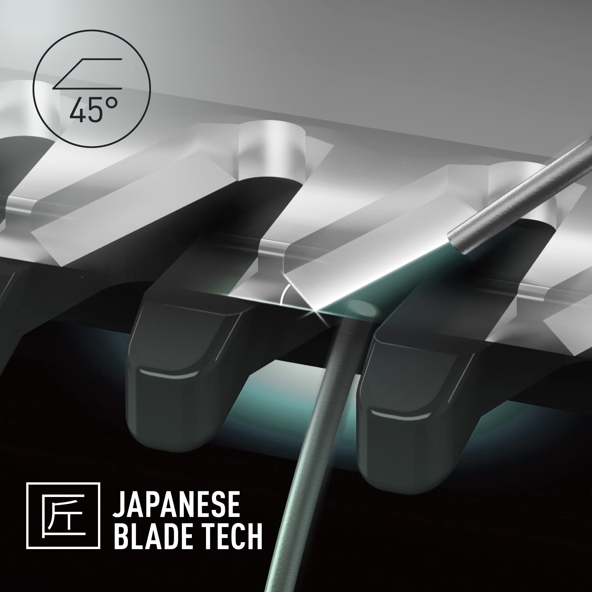 Panasonic ER-GB62 Wet & Dry Electric Hair, Beard & Body Trimmer for Men with 40 Cutting Lengths, Black