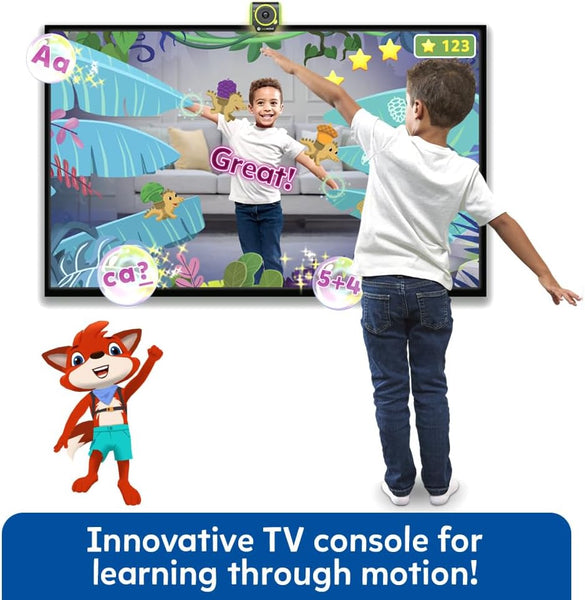 LeapFrog LeapMove, Educational Gaming Console, Motion-Based Learning, 25 Preloaded Games, For Ages 4-7 Years, English Version