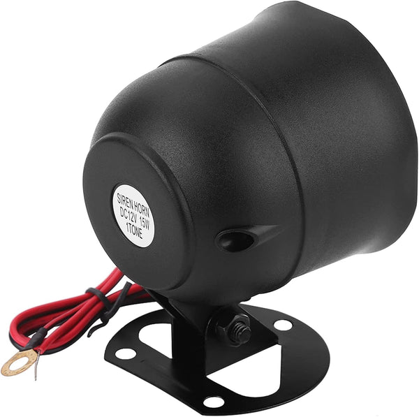 TKSE Car Security System, Universal Car Alarm Security Protection System Keyless Entry with 2 Remote Controls Siren