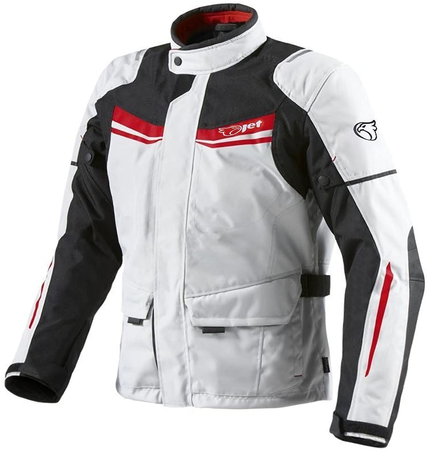 Jet Men's Waterproof Motorcycle Jacket with Aquatex Textile Armour