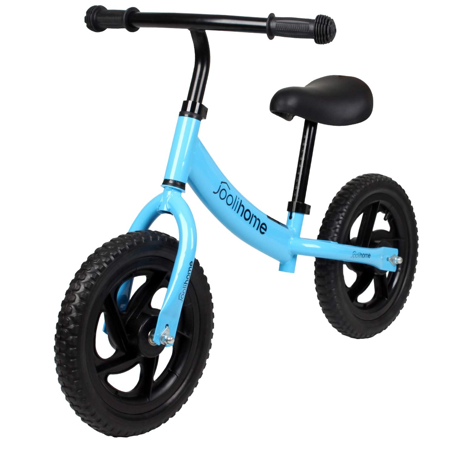 12" Balance Bike Carbon Steel Frame No Pedal Walking Balance Bike Training Bicycle for Kids and Toddlers 2- to 6 Years Old