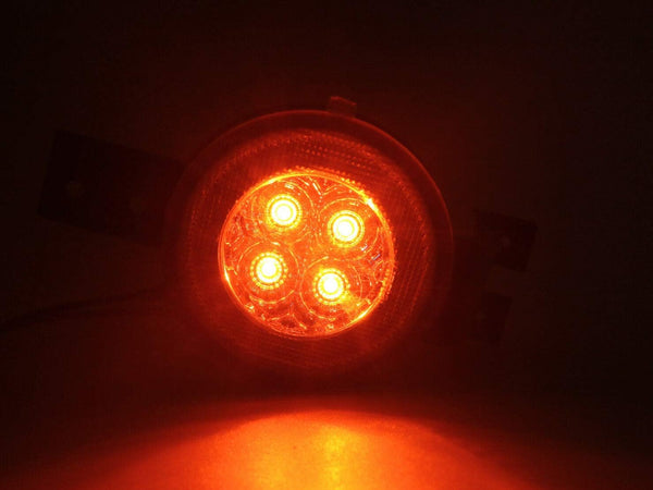 GAZOZ PERFORMANCE LED Turn Signal Indicator Halo Ring Light Smoke R50 R52 R53 S