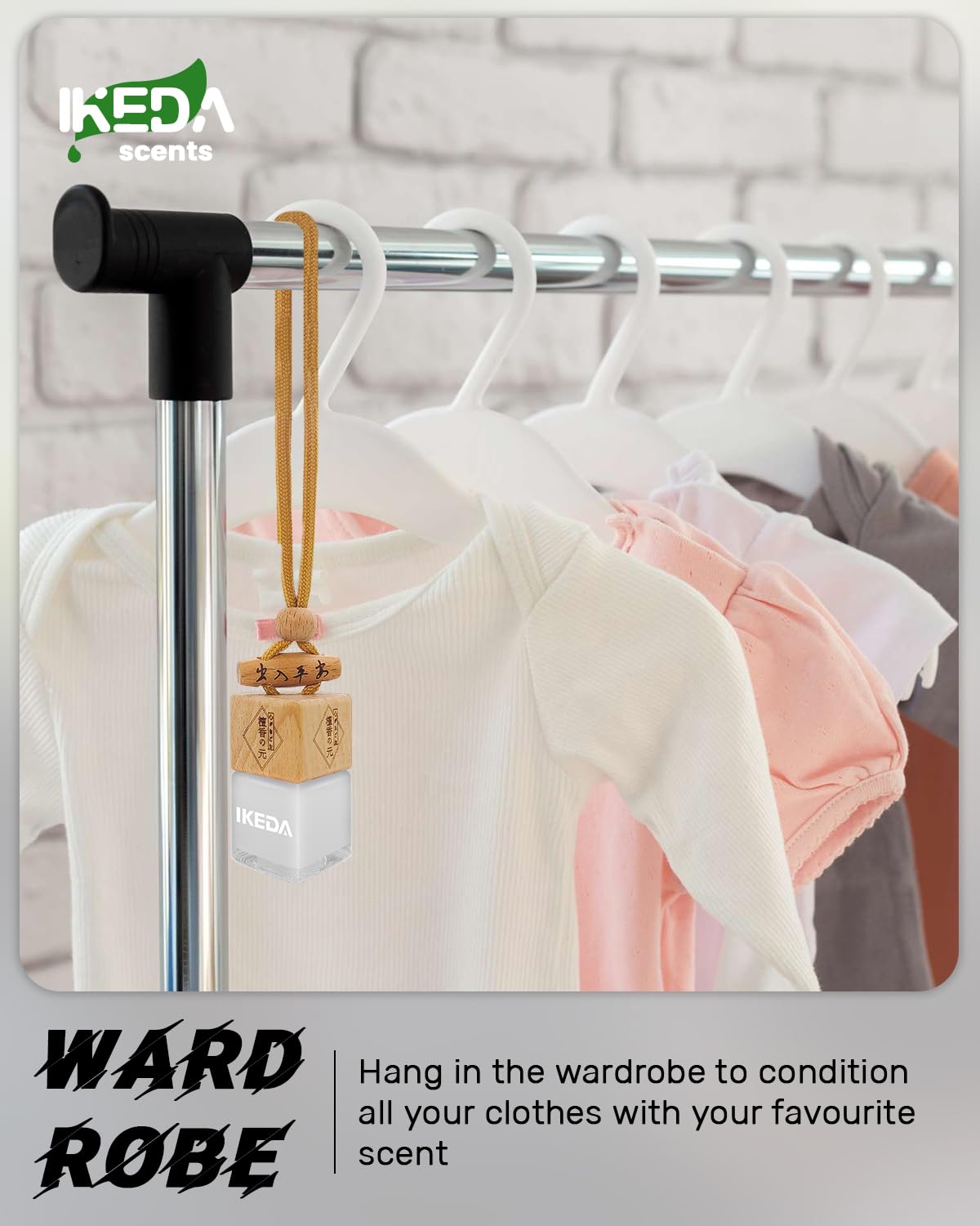 Car Air Fresheners for Men | Air Fresheners with Odour Eliminator Technology | Long Lasting Fragrance Car Accessories for Men | Strong Scents Perfume Diffusers (10ml Dark Night)