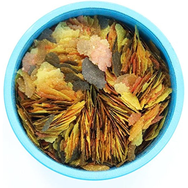 AQUARIAN Complete Nutrition, Aquarium Tropical Fish Food Flakes, 25g Container