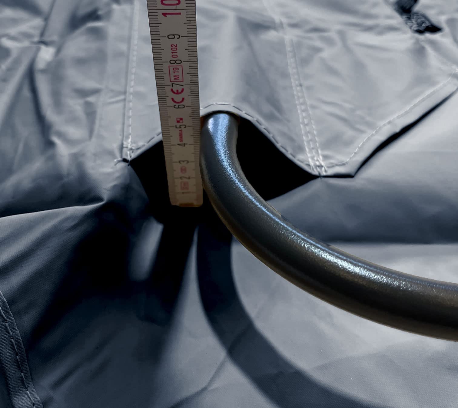 Quick-Star Replacement Roof Universal 3 Seater Grey Replacement Cover Sun Canopy Swing Roof