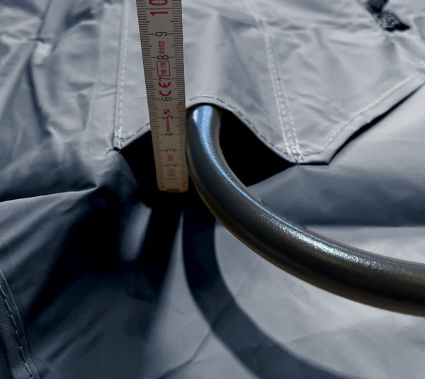 Quick-Star Replacement Roof Universal 3 Seater Grey Replacement Cover Sun Canopy Swing Roof