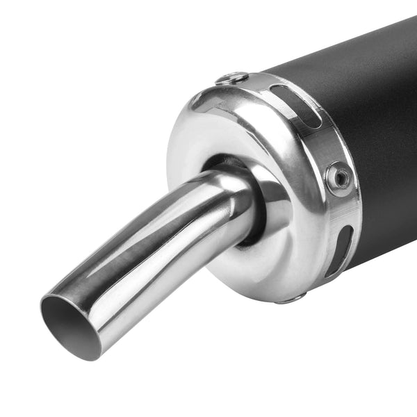 38mm 51mm Universal Motorcycle Golden Muffler Exhaust Stainless Steel Slip on Exhaust Pipe 1.5" 2" for Dirt Bike Street Bike Scooter ATV