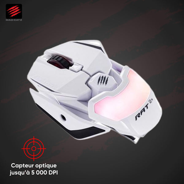 MAD CATZ R.A.T. 8+ Gaming Mouse (USB/Black/16000dpi/11 Buttons) - MR05DCINBL000-0