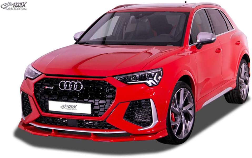 RDX Racedesign Front spoiler Vario-X compatible with Audi RS Q3 (F3) 2019- (PU)