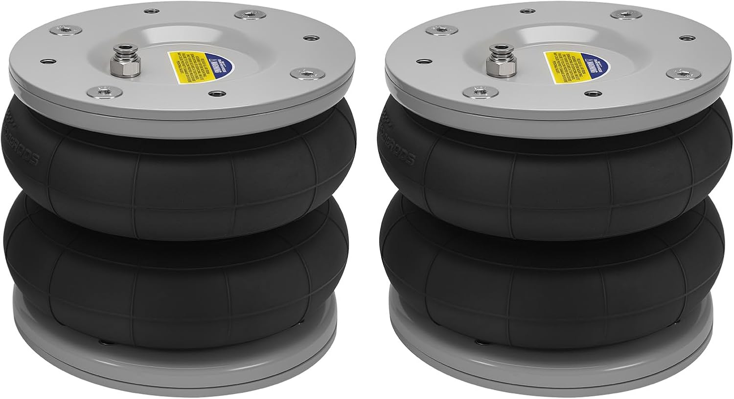 maXpeedingrods Air Suspension Kit for Mercedes-Benz Sprinter 2006-2020, Single rear wheel RWD and FWD, 2 x Air Spring + 7 x Mounting Bracket +Airline + Mounting Bolts, 4000kg