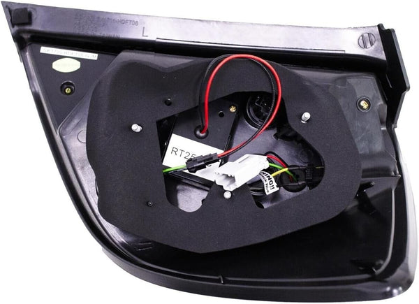 GAZOZ PERFORMANCE LED Tail Light Lamp Clear/Black For 2009 2010~2011~2012~2013 Fit Jazz