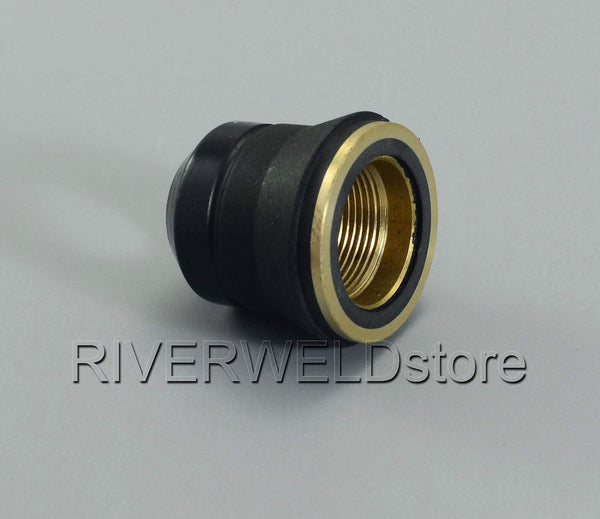 RIVERWELD S45 Plasma Torch Head OEM and Plasma Electrode PR0110 Plasma Tips 0.8 PD0116-08 Outside Nozzle Retaining Cap PC0116 Air Diffuser PE0106 Stand Off Guide CV0010 kit 22pcs