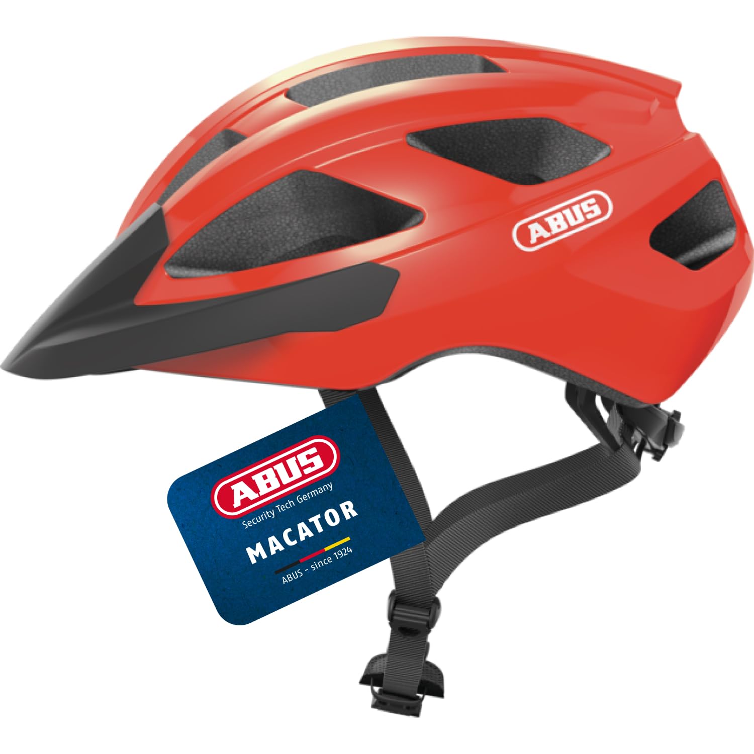 ABUS Macator Racing Bike Helmet - Sporty Bicycle Helmet for Beginners - for Women and Men