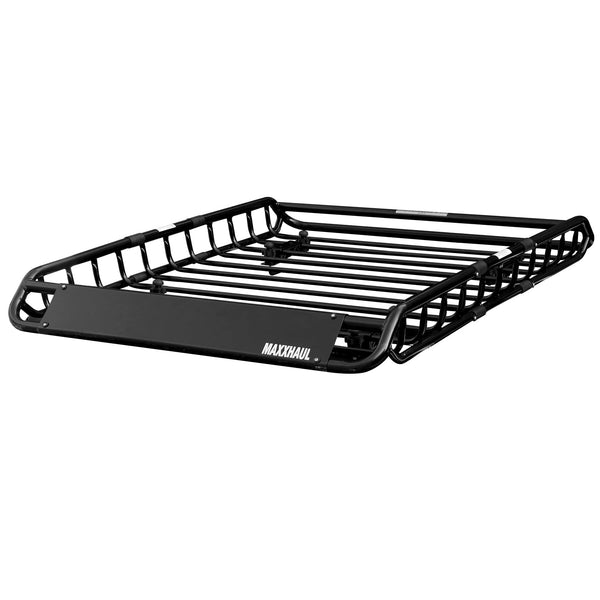 MAXXHAUL 50506 64" x 39" x 6" Heavy-Duty Universal Steel Roof Rack, Black