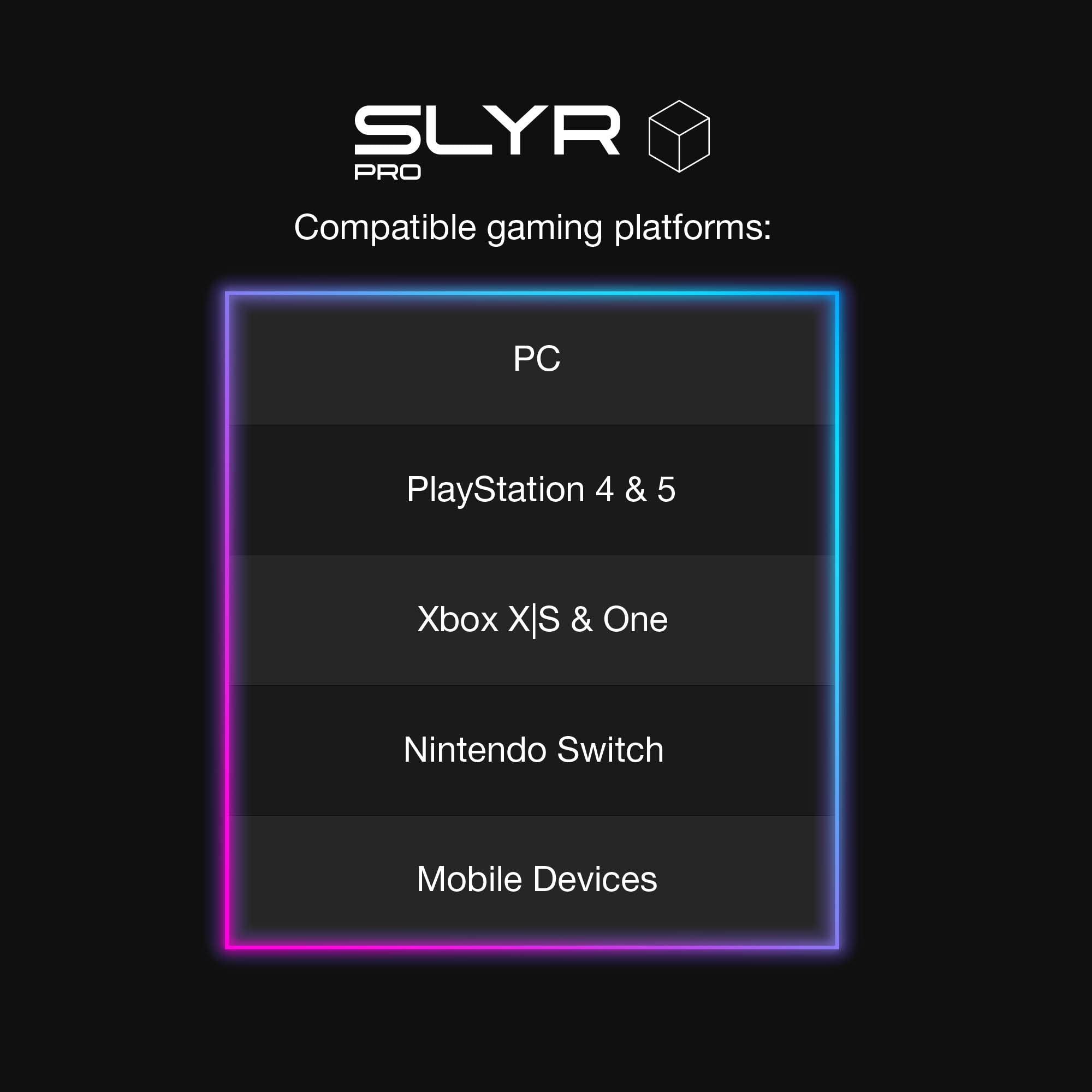 Skullcandy SLYR Pro Wireless Multi-Platform Gaming Headset, Bluetooth Headphones, Up to 24 Hrs Battery, PC, PlayStation, Nintendo Switch, 2.4GHz Low Latency Wireless Transmitter Included - White/Blue