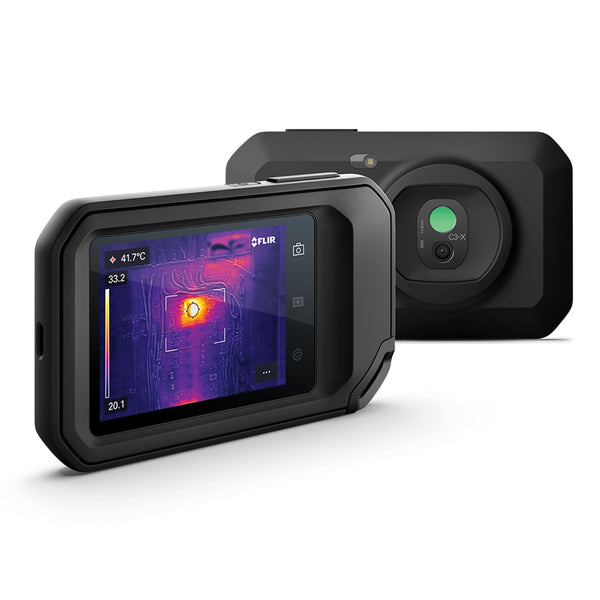 FLIR C5 Compact Thermal Imaging Camera with Wifi: High Resolution Infrared Imager for Inspection, Electrical/Mechanical, Building, and HVAC Applications