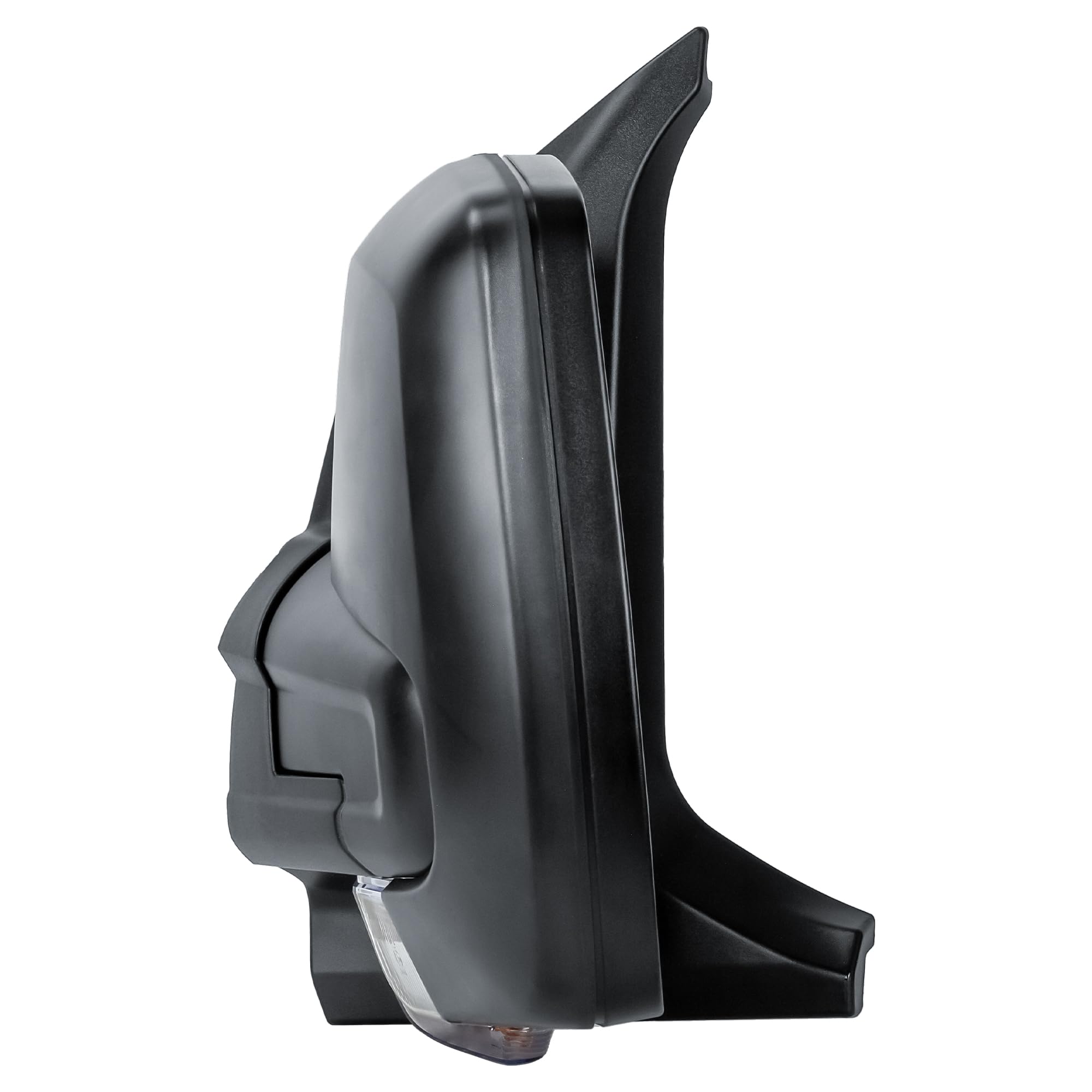 Repmacement Driver Right Side Door Wing Mirror O/S Electric and Heated Manual Folding with Textured Back Cover for Ford Transit Tourneo Custom 2015 to 2024