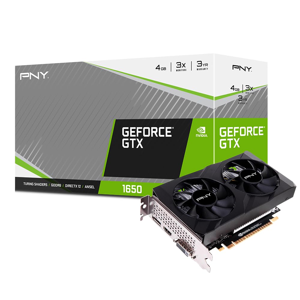 PNY GeForce RTX™ 3050 6GB VERTO Dual Fan Graphics Card