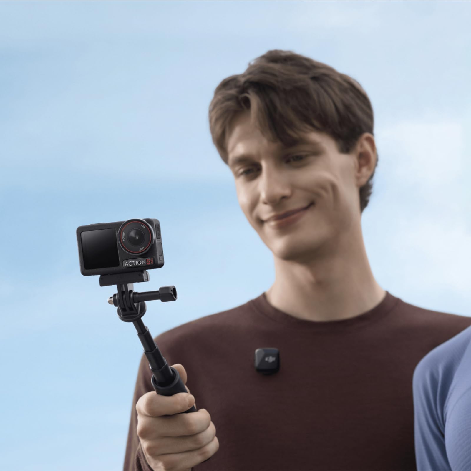 DJI Osmo Action 5 Pro Standard Combo, Waterproof Camera With 1/1.3" Sensor, 4K/120fps Video, Subject Tracking, Stabilization, Dual OLED Touchscreens, Action Camera 4K Ideal for Sports, Vlog