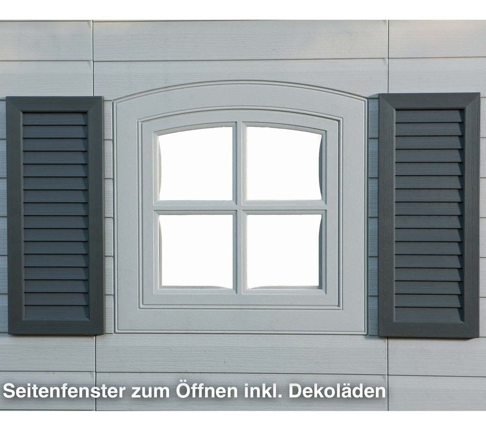 Lifetime 60282 Outdoor Storage Shed, 7 x 12 ft.