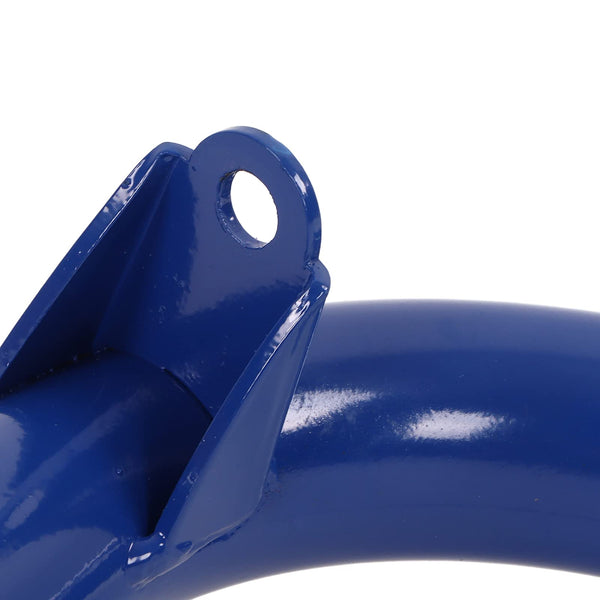 Seat Belt Harness Bar Kit, 49in Racing Safety Seat Belt Chassis Roll Harness Bar Rod Kit Stainless Steel Universal (Blue)