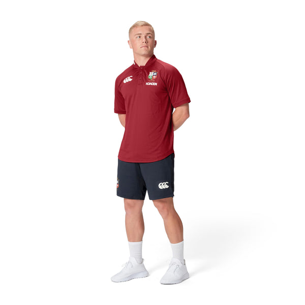 Canterbury Men's British & Irish Lions Polo Shirt | Breathable | Moisture Wicking | Official British & Irish Lions Licensed Product Polo Shirt