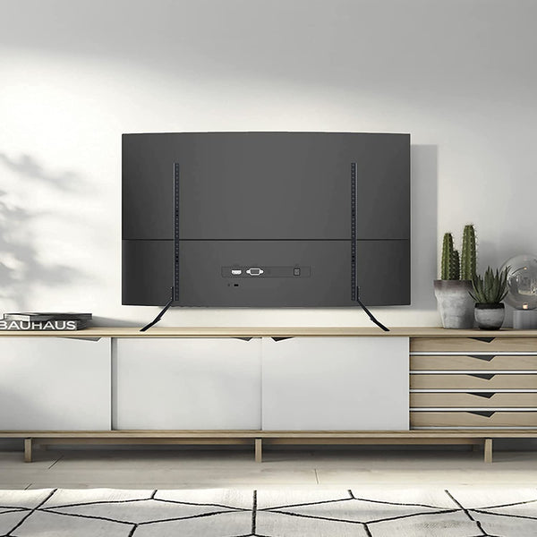 suptek Universal TV Stand, TV Leg Replacement for Most 22-65 inch LCD/LED/OLED/Plasma TVs, Adjustable Table Top TV Feet for Flat&Curved Screen, VESA up to 800x400mm, Capacity 50kgs