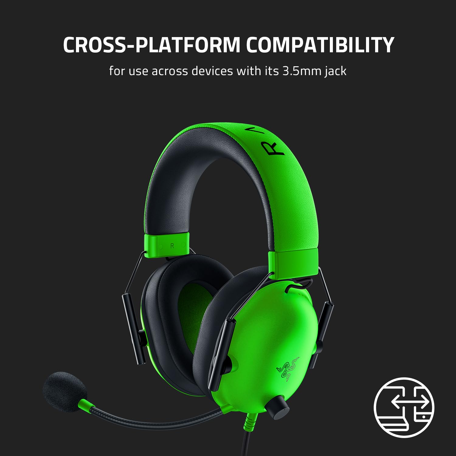 Razer BlackShark V2 Pro (2023) for PC - Premium Wireless E-Sports Headset (HyperClear Super Wideband Mic, TriForce Titanium 50 mm Driver, Bluetooth, Up to 70hrs Battery) White