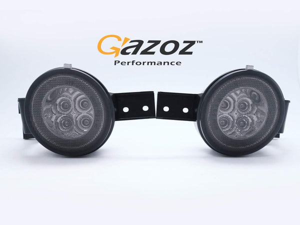 GAZOZ PERFORMANCE LED Turn Signal Indicator Halo Ring Light Smoke R50 R52 R53 S