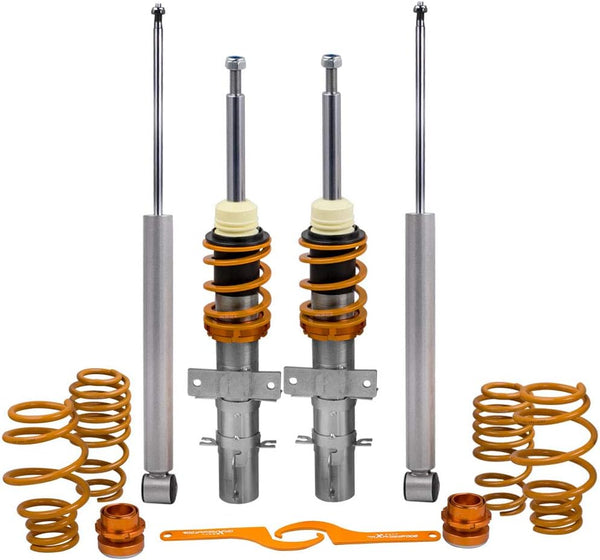 maXpeedingrods Coil Spring Coilovers Kit for Ibiza MK3 02-08 Polo MK4 9N 1.2L 1.4L