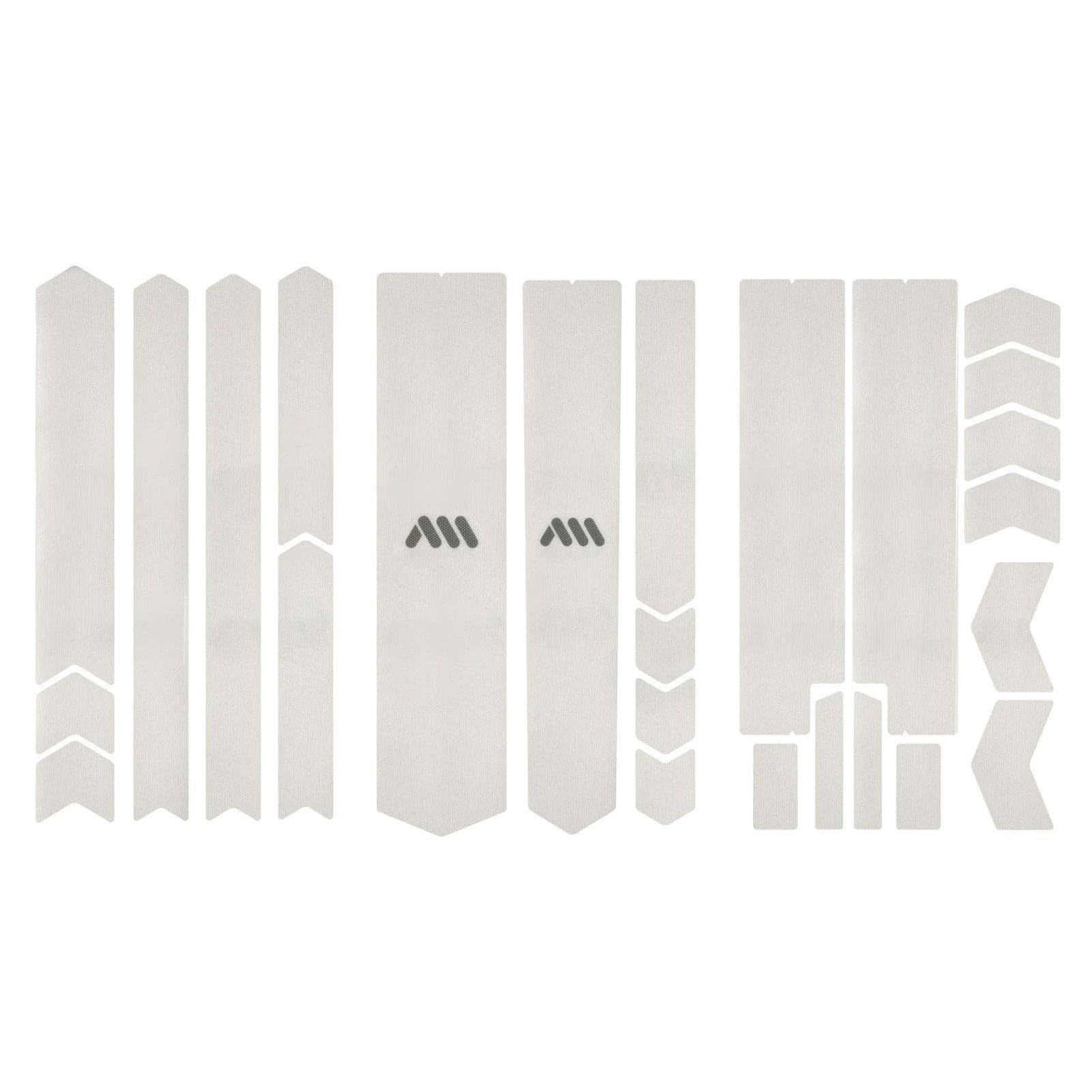 All Mountain Style AMS High Impact Frame Guard Total ? Protects your bike from scratches and dings, Clear/Silver