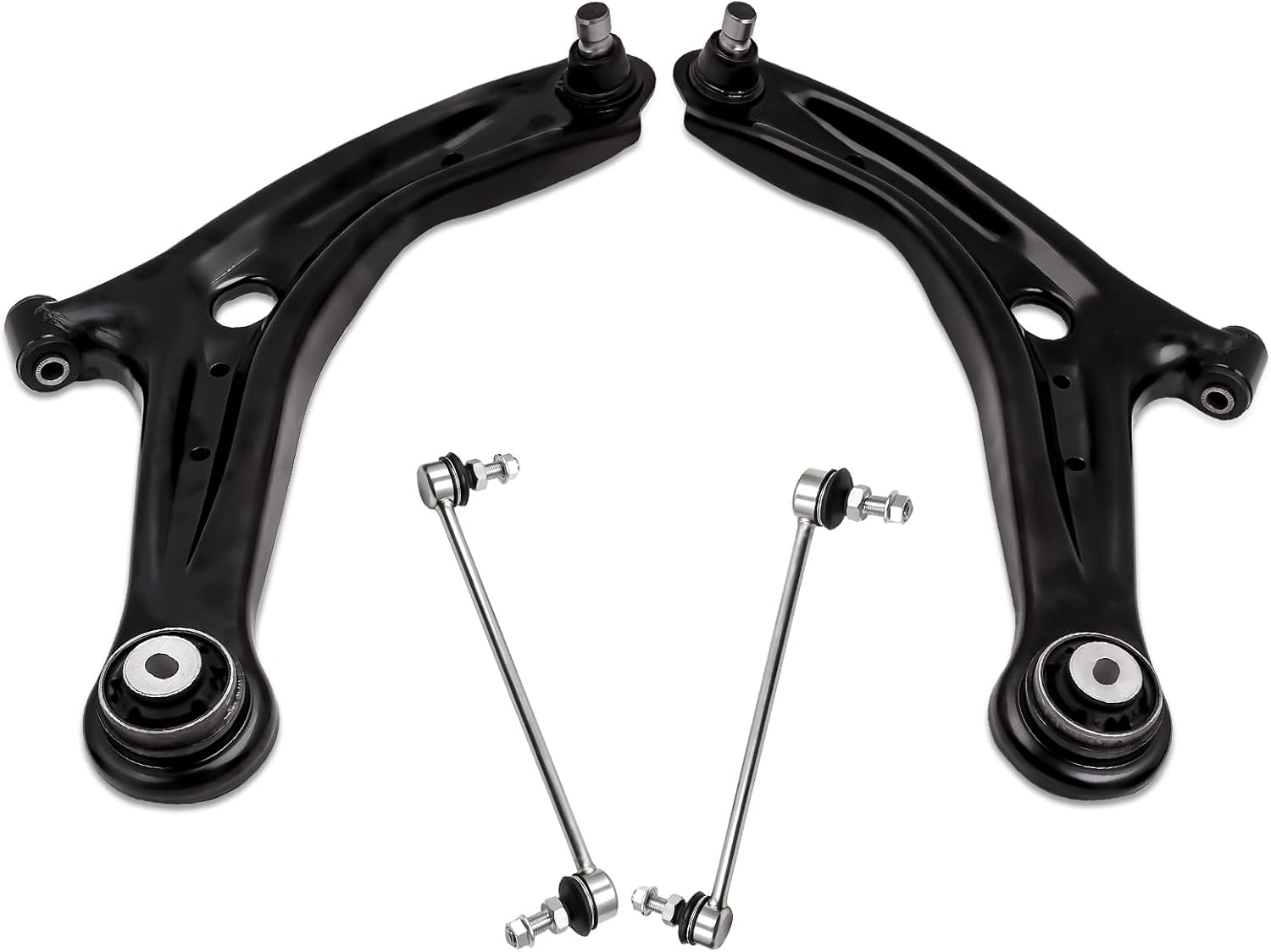 maXpeedingrods Front Lower Suspension Control Arms Wishbones for Fiesta MK6 MK7 2008-on