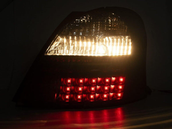 GAZOZ PERFORMANCE LED Black Rear Brake Light Tail light lamp Pair Compatible with 2006 2007 2008 Yaris Hatchback