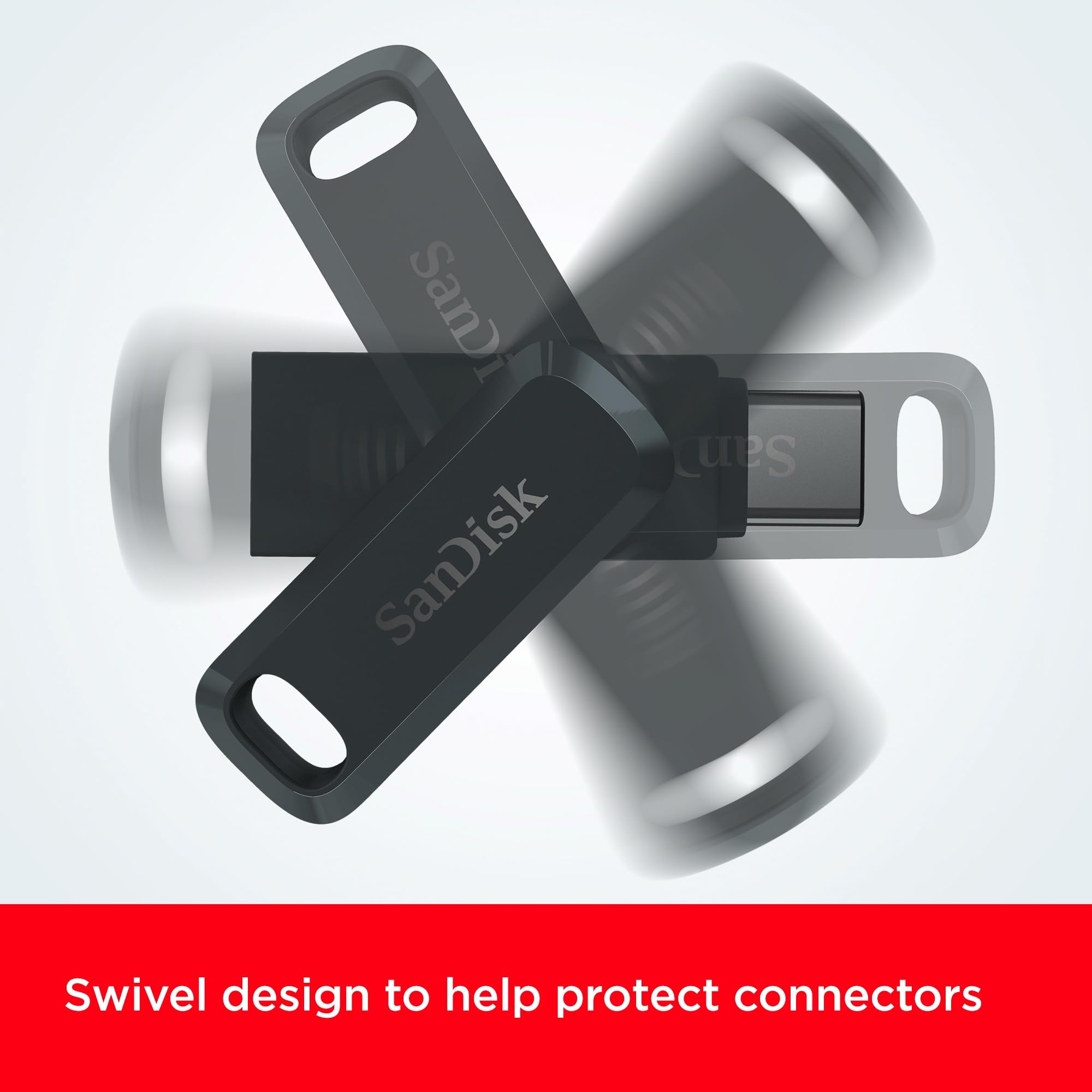 SanDisk Ultra Dual Drive USB flash drive 128 GB USB Type-A/USB Type-C 3.2 Gen 1 (3.1 Gen 1) Black, Silver