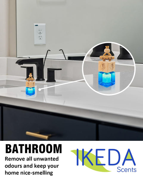 Car Air Fresheners for Men | Air Fresheners with Odour Eliminator Technology | Long Lasting Fragrance Car Accessories for Men | Strong Scents Perfume Diffusers (10ml Dark Night)