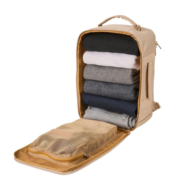 Cabin Max Manhattan 20L Underseat Backpack - 40x20x25 for Ryanair Cabin Bag with Padded Tech Pocket, Lockable Compartment & Versatile Straps - Stylish Travel Companion for Airlines